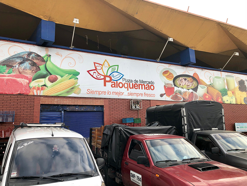 パロケマオ花市場～コロンビア・ボゴタ～
