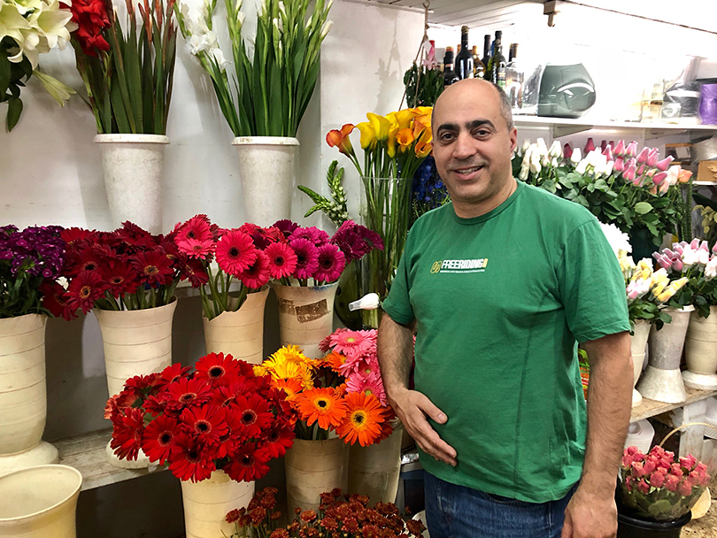 中近東のお花大国の花屋さんへ～イスラエル・テルアビブ～