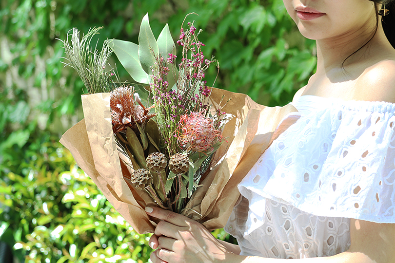 母の日の贈り物にエリカのドライフラワーを追加しました 世界の花屋 フラワーギフト おしゃれな花の通販サイト