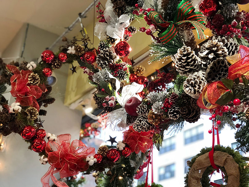 ニューヨークのクリスマス お花屋さん編 世界の花屋 フラワーギフト おしゃれな花の通販サイト