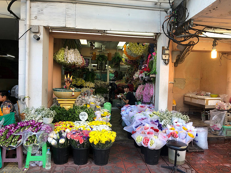 歴史ある花市場へ～タイ・バンコク～