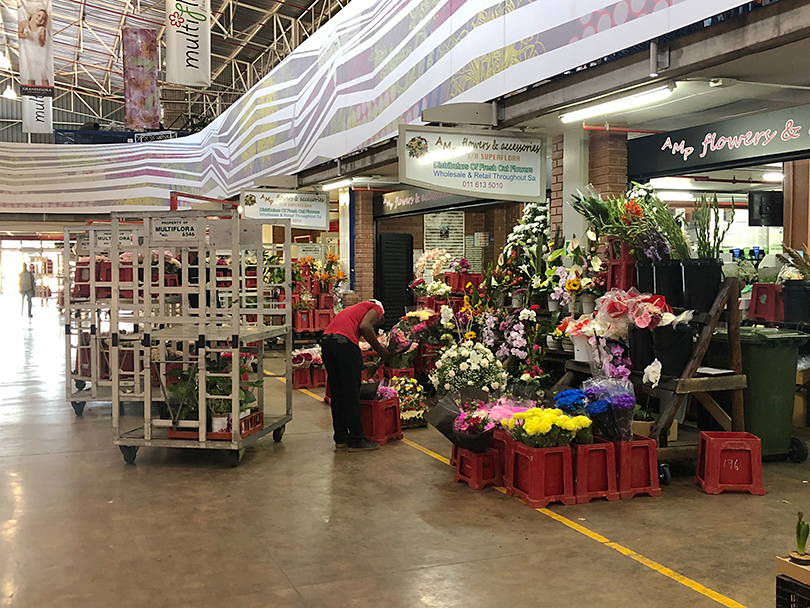アフリカ最大の花市場～南アフリカ・ヨハネスブルグ～