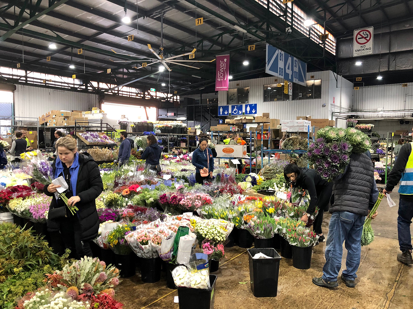 活気ある花市場～オーストラリア・シドニー～