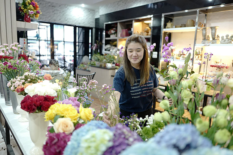 地元に愛されるお花屋さん インドネシア メダン 世界の花屋 フラワーギフト おしゃれな花の通販サイト