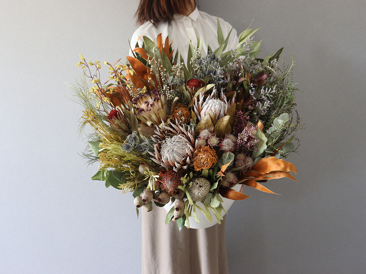 南アフリカのネイティブドライアレンジメント